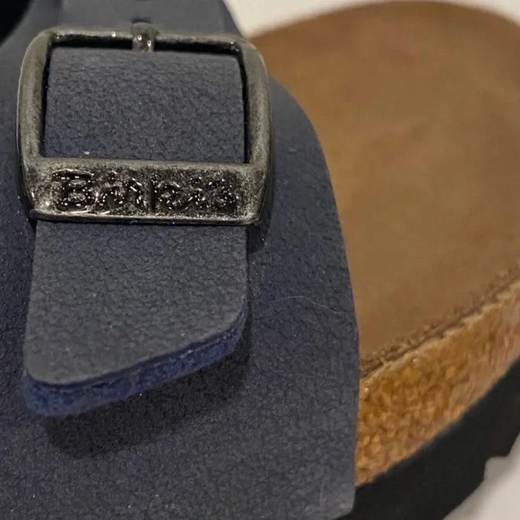 Birkenstocks Birki’s Navy Blue Sandals - BRAND NEW - Size 7/7.5 - Picture 7 of 8